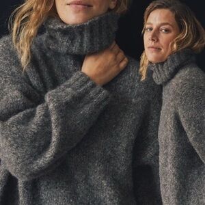 Sister Katie Cindy Turtleneck Alpaca Sweater